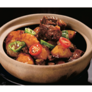 Braised Pork Cartilage with Potatoes 猪脆骨烧土豆