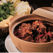 Clay Pot Lamb Spine   砂锅羊蝎子