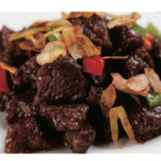 Garlic Diced Beef Fillet 蒜香牛柳粒