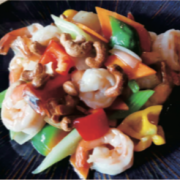 Prawns with Cashew 腰果虾球