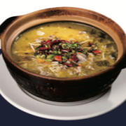 Sour Soup Beef with Enoki Mushroom 金针菇酸汤肥牛