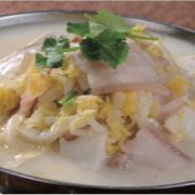 Stewed Pork with Pickled Cabbage 汆白肉